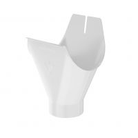 Воронка желоба RR 20 Белый 125/90 Воронка желоба RR 20 Белый 125/90